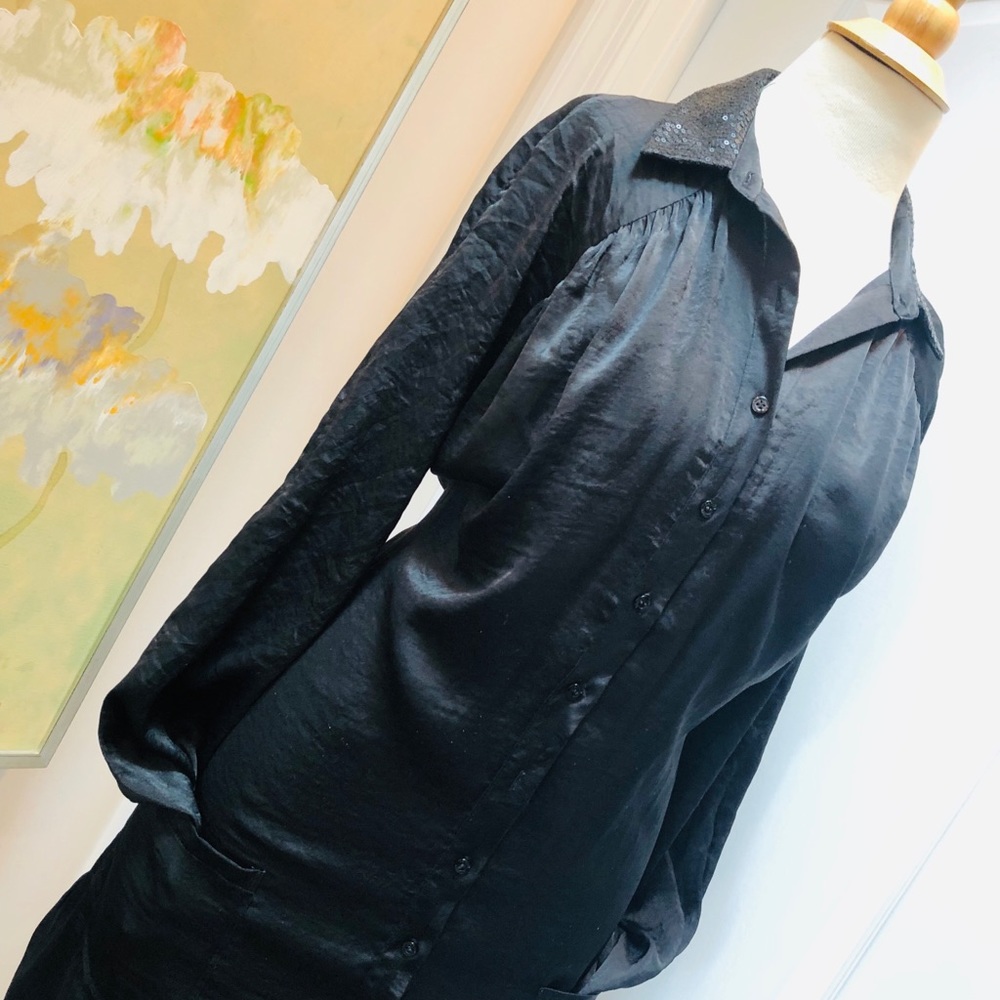 Rachel Roy High Low Silk Dress